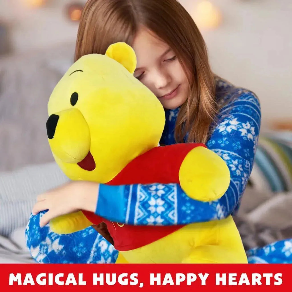 Disney Winnie the Pooh 16-Inch Plush Toy – Soft & Cuddly Large Stuffed Toy for Kids and Disney Fans - Naivri