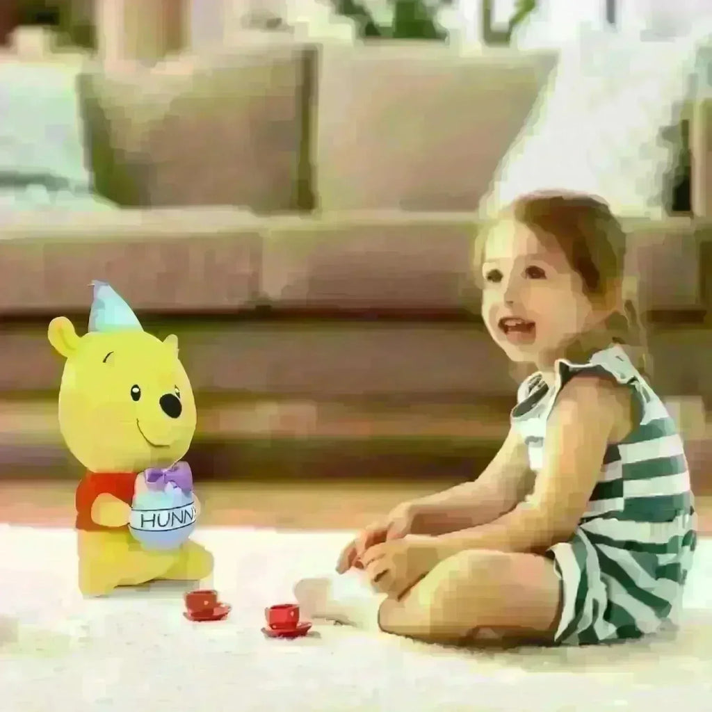 Disney Winnie the Pooh 9-Inch Celebration Plush – Soft & Huggable Honey Jar Edition for Kids & Collectors - Naivri