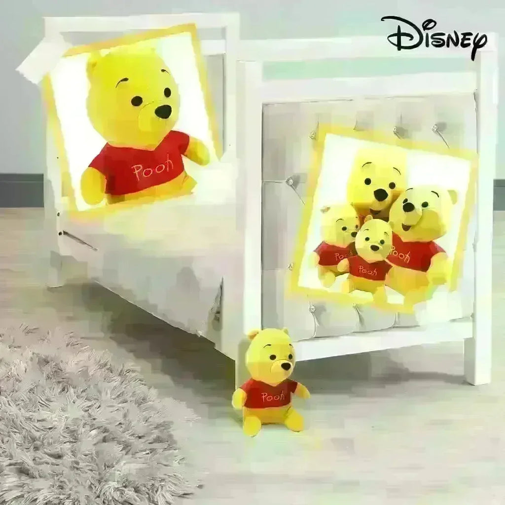 Disney Winnie the Pooh Soft Toy – 8 Inches Plush Cuddle Buddy for Kids & Collectors - Naivri