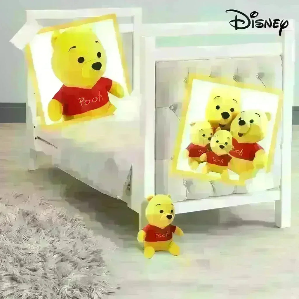 Disney Winnie the Pooh Soft Toy – 8 Inches Plush Cuddle Buddy for Kids & Collectors - Naivri