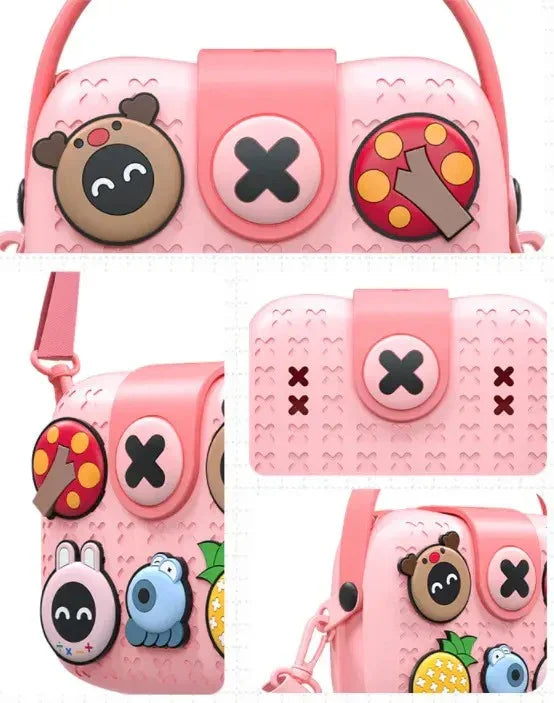 DIY Cartoon Charm Bags for Kids - Naivri