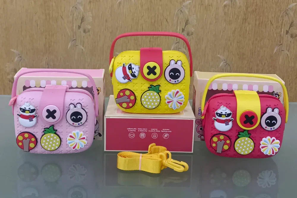 DIY Cartoon Charm Bags for Kids - Naivri