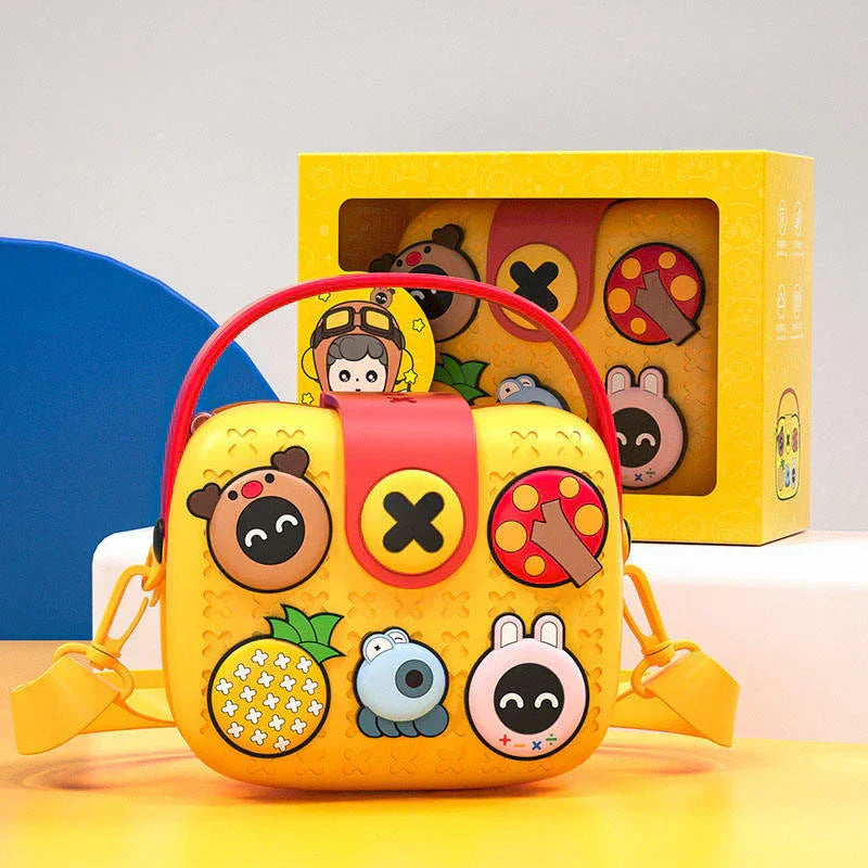 DIY Cartoon Charm Bags for Kids - Naivri