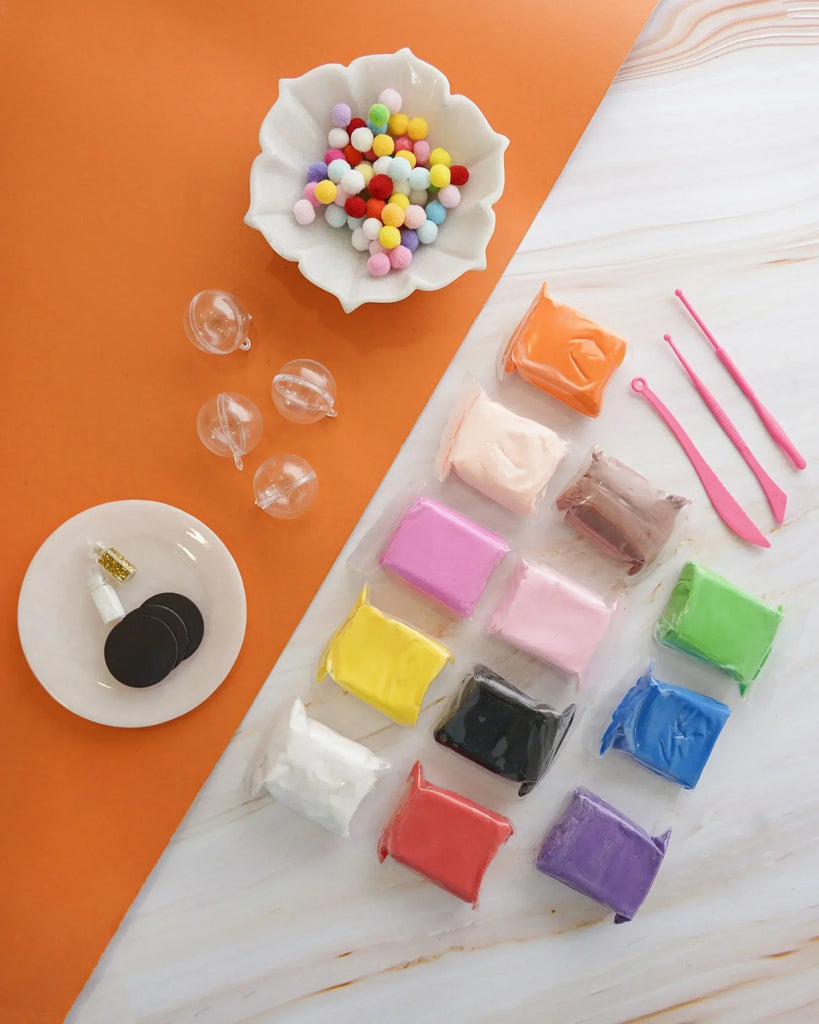 DIY Fridge Clay Magnet - Naivri