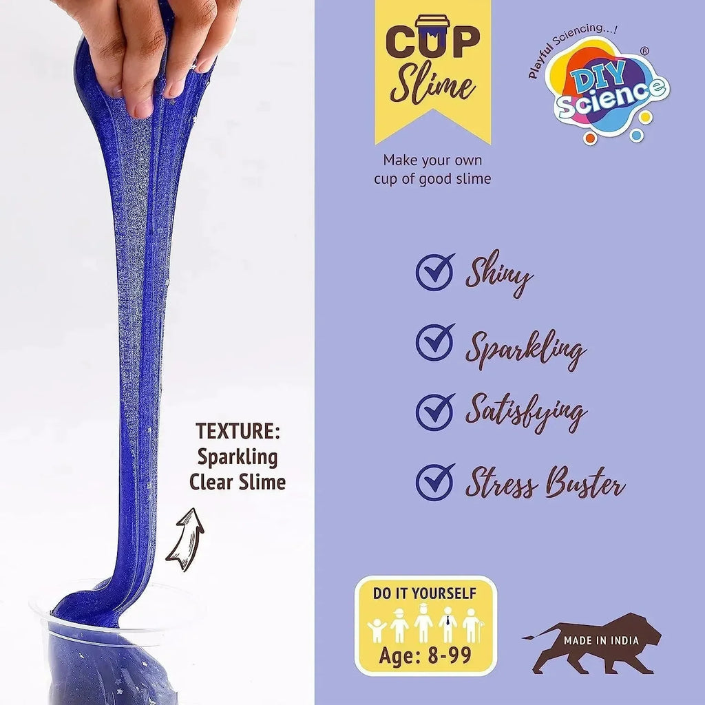 Diy Science Blue Galaxy Slime Kit - Naivri