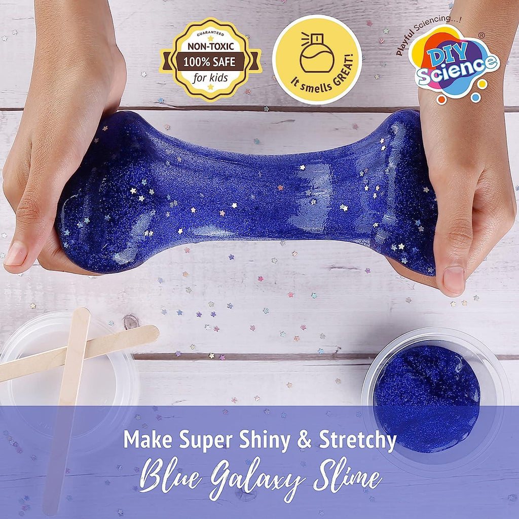 Diy Science Blue Galaxy Slime Kit - Naivri