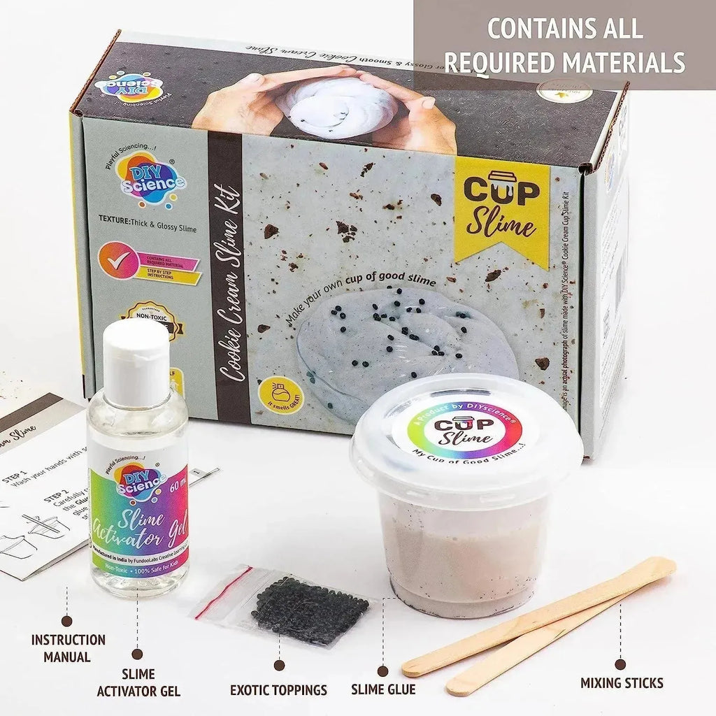 Diy Science Cookie Cream Slime Kit - Naivri