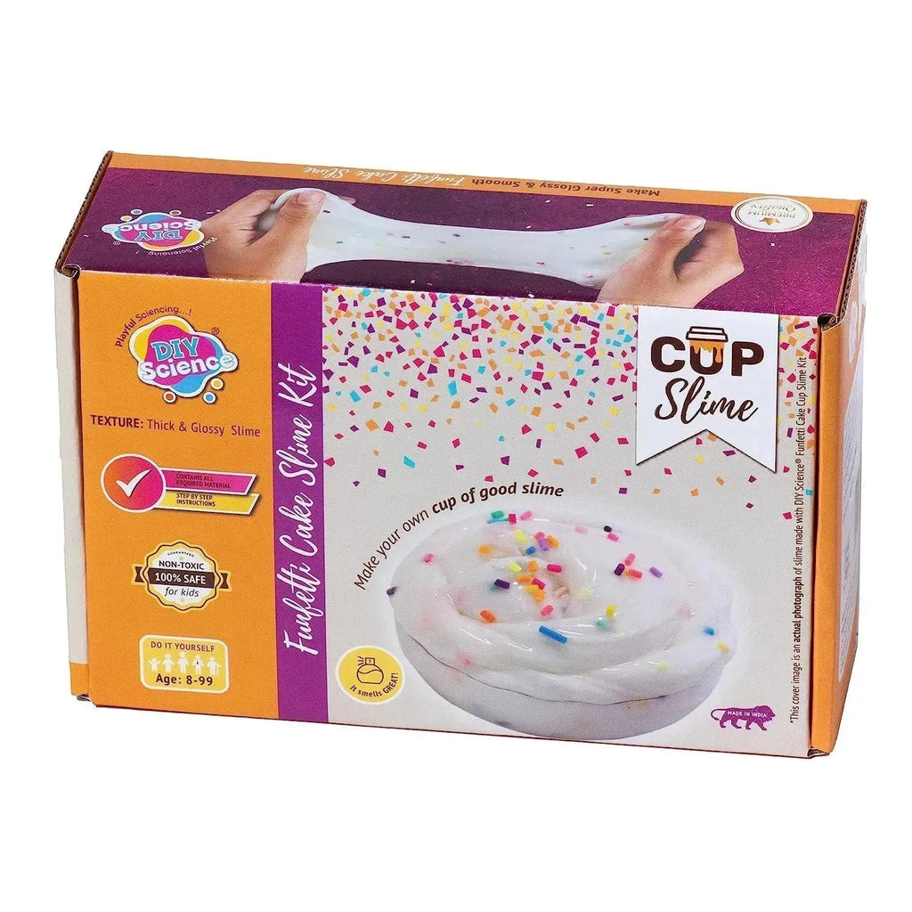 Diy Science Funfetti Cake Slime Kit - Naivri