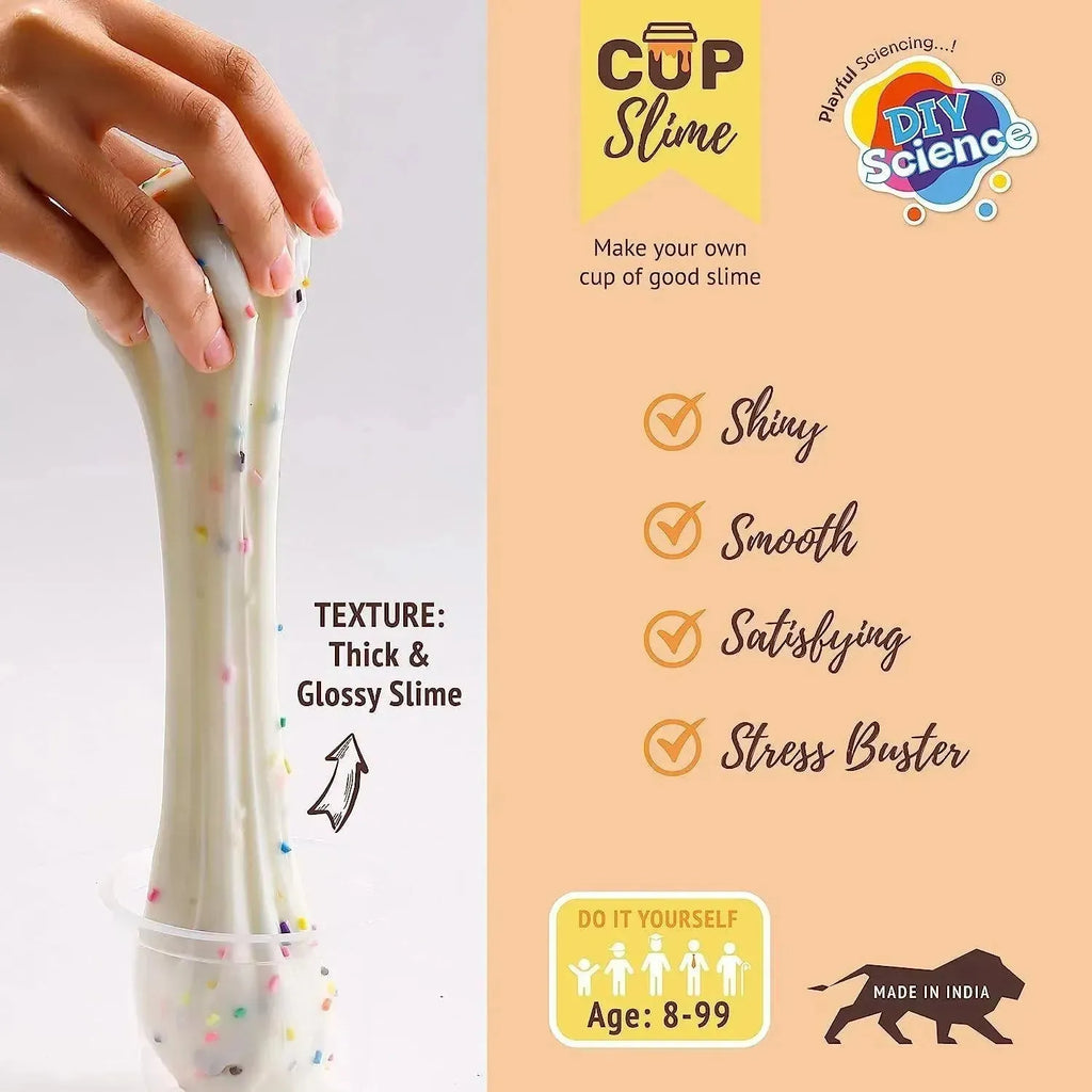 Diy Science Funfetti Cake Slime Kit - Naivri