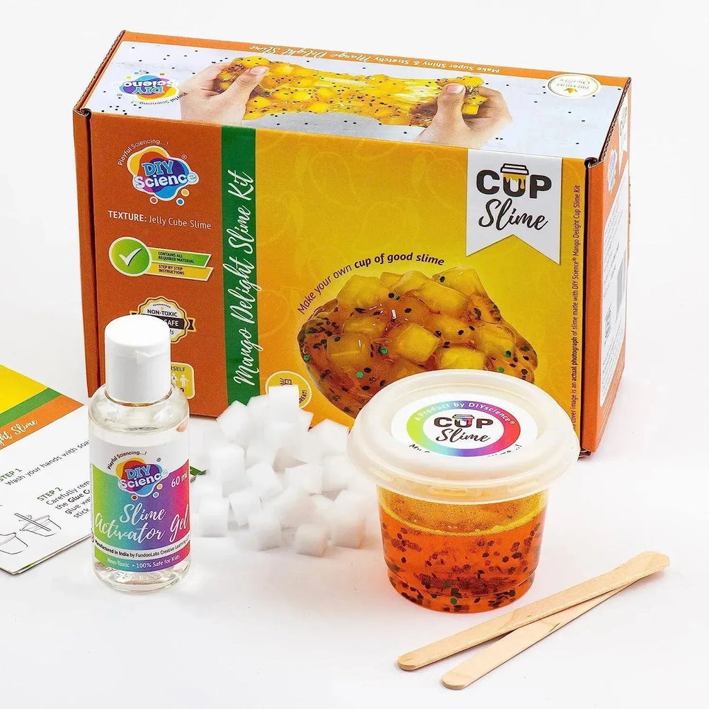 Diy Science Mango Delight Slime Kit - Naivri