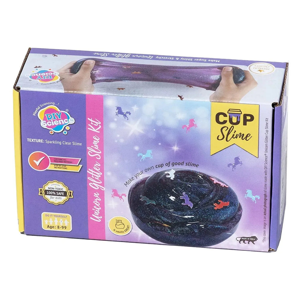 Diy Science Unicorn Glitter Slime Kit - Naivri