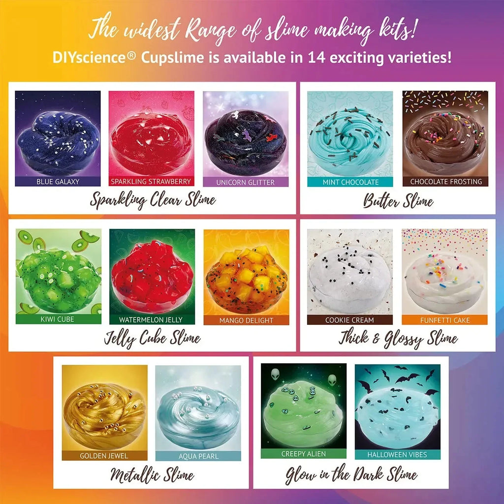 DIYScience Chocolate Frosting Slime Kit – Fluffy, Chocolate-Scented Slime for Kids 8+ | Safe & Fun STEM Activity - Naivri