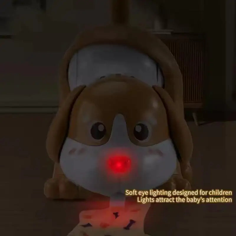 Cute Pet Beibei Animated Music Puppy – Interactive Light & Sound Walking Toy (Ages 3+) - Naivri
