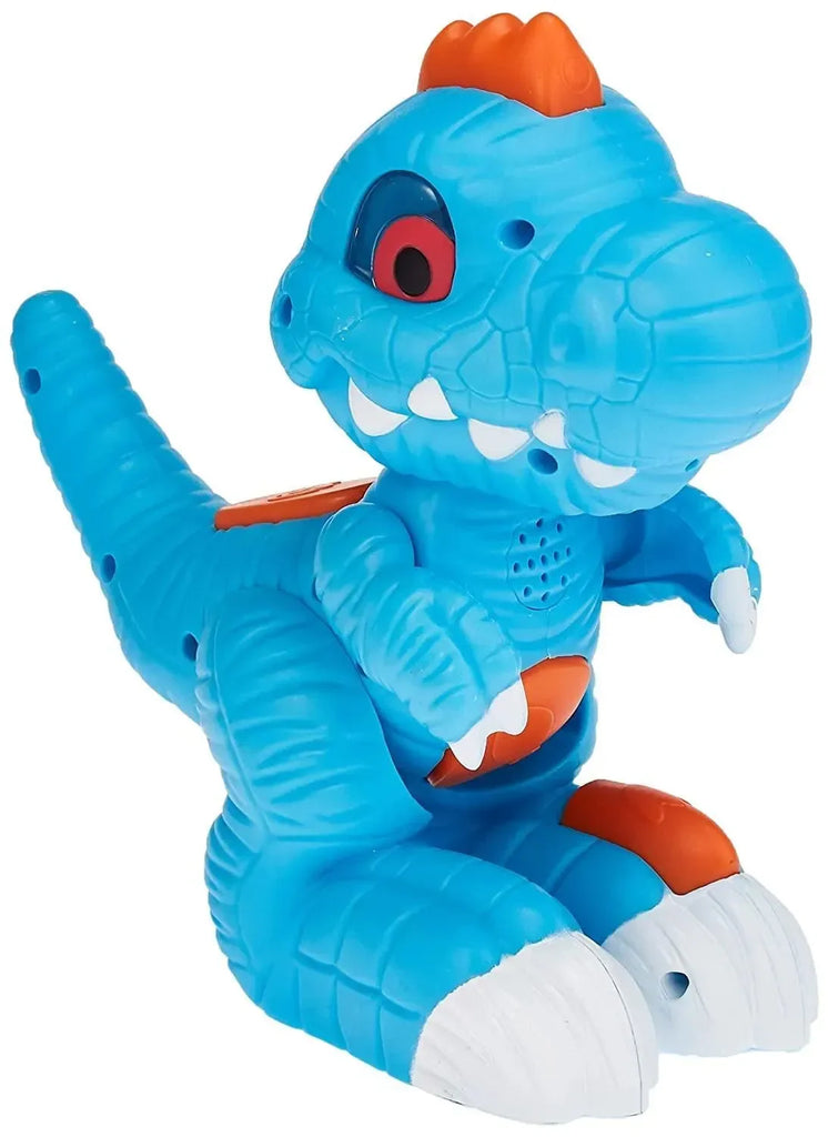 Dragon-I Toys Junior Megasaur Touch & Talk Dino, T-Rex | Interactive Sound Action Dinosaur Toy for Kids - Naivri