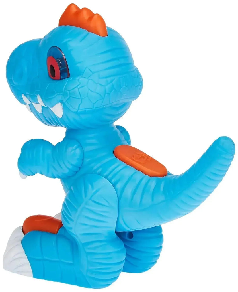 Dragon-I Toys Junior Megasaur Touch & Talk Dino, T-Rex | Interactive Sound Action Dinosaur Toy for Kids - Naivri
