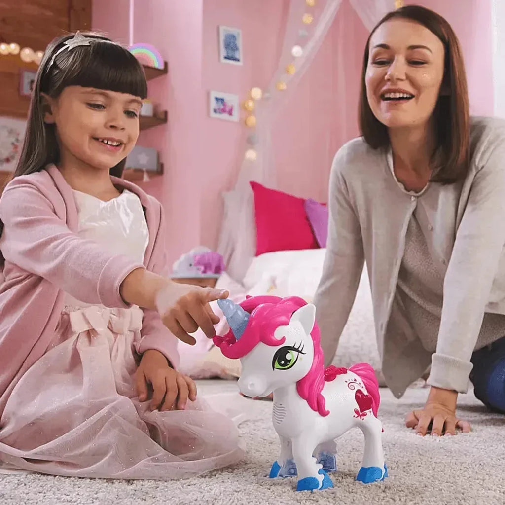 Dragon i Toys Little Unicorn – Interactive Talking Unicorn Toy with Sounds and Movements - Naivri
