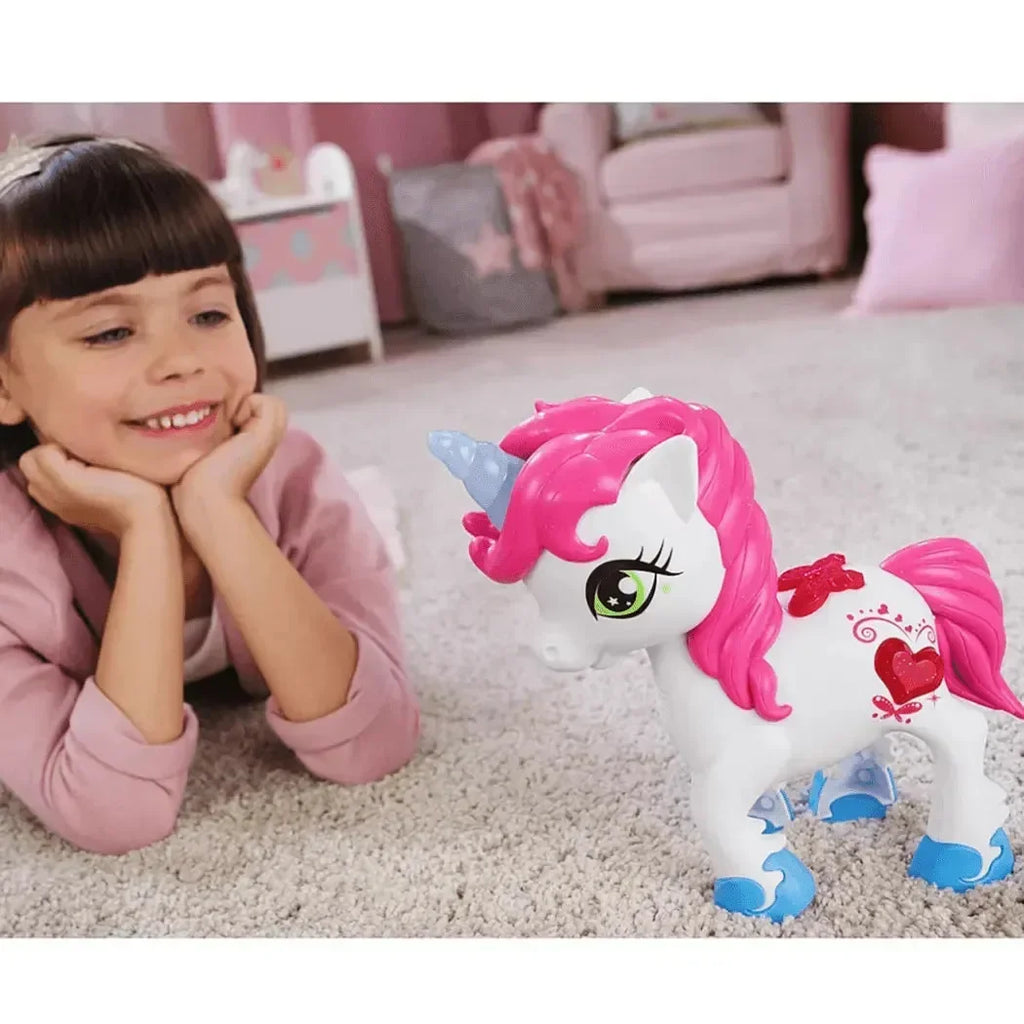 Dragon i Toys Little Unicorn – Interactive Talking Unicorn Toy with Sounds and Movements - Naivri