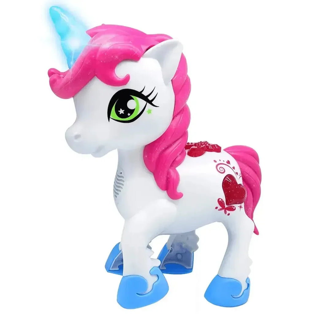 Dragon i Toys Little Unicorn – Interactive Talking Unicorn Toy with Sounds and Movements - Naivri