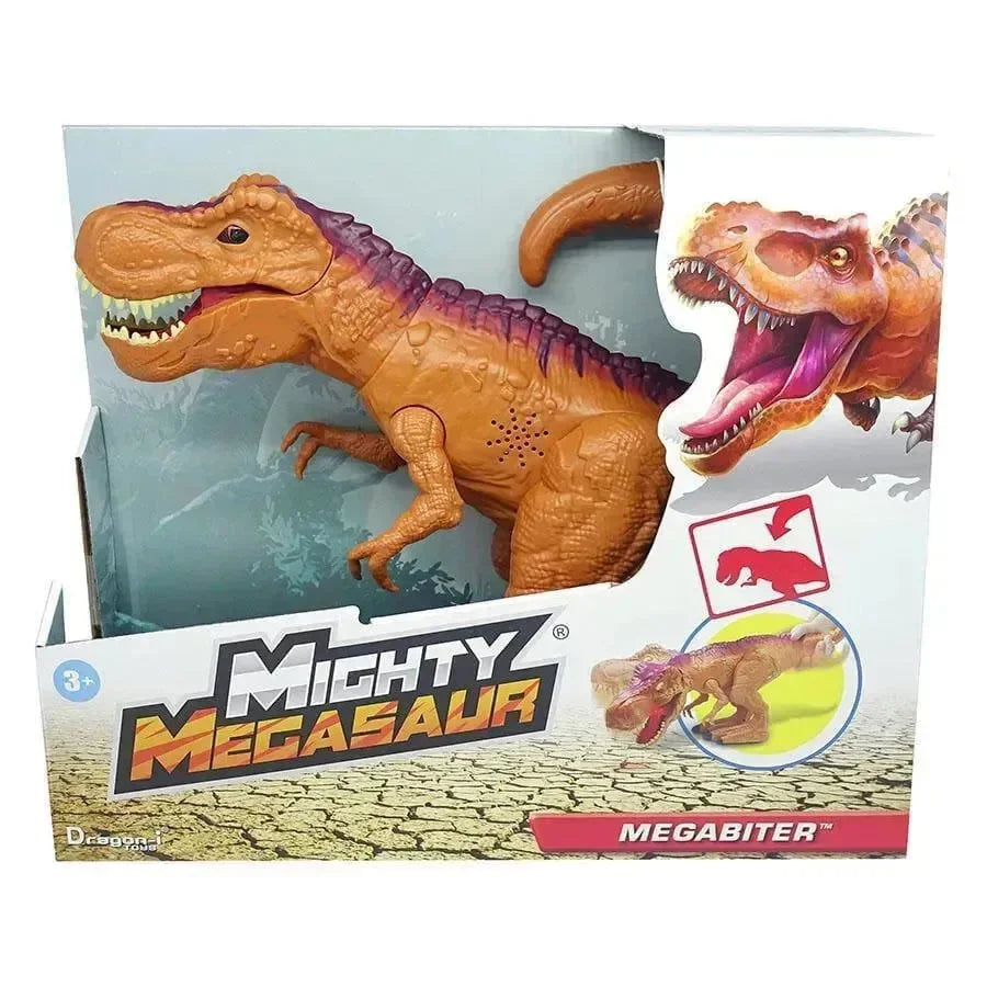 Dragon i Toys Mighty Megasaur Megabiter – Interactive Light & Sound Dinosaur Toy Set - Naivri