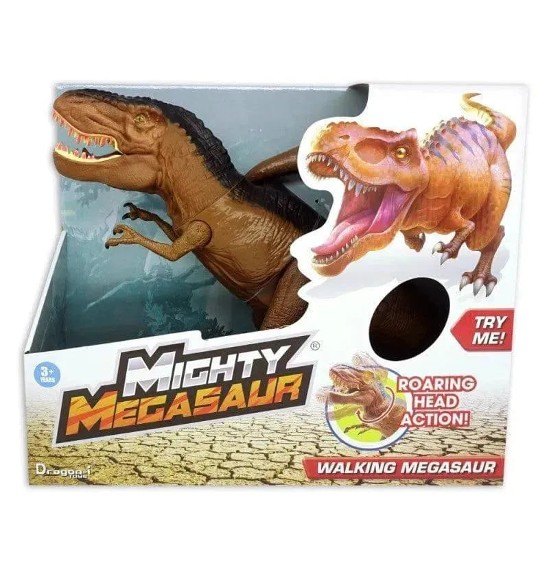 Dragon i Toys Mighty Megasaur Stepping and Howling T-Rex - Naivri