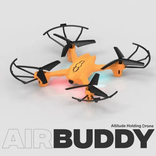 Electrobotic Air Buddy 2.4 GHZ Altitude Holding Drone Orange - Naivri