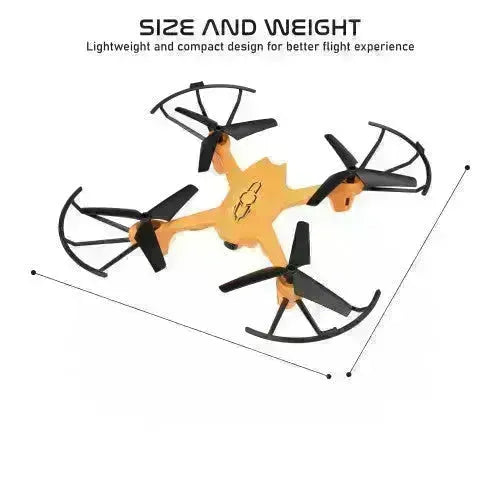 Electrobotic Air Buddy 2.4 GHZ Altitude Holding Drone Orange - Naivri