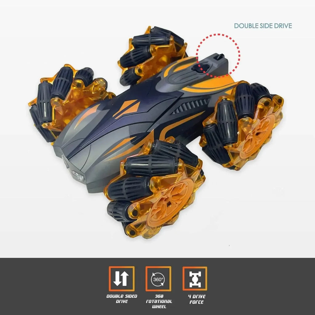 Electrobotic Blaze Drift 4WD Smoke Stunt Car – High-Speed Off-Road Racer for Kids 6+ - Naivri