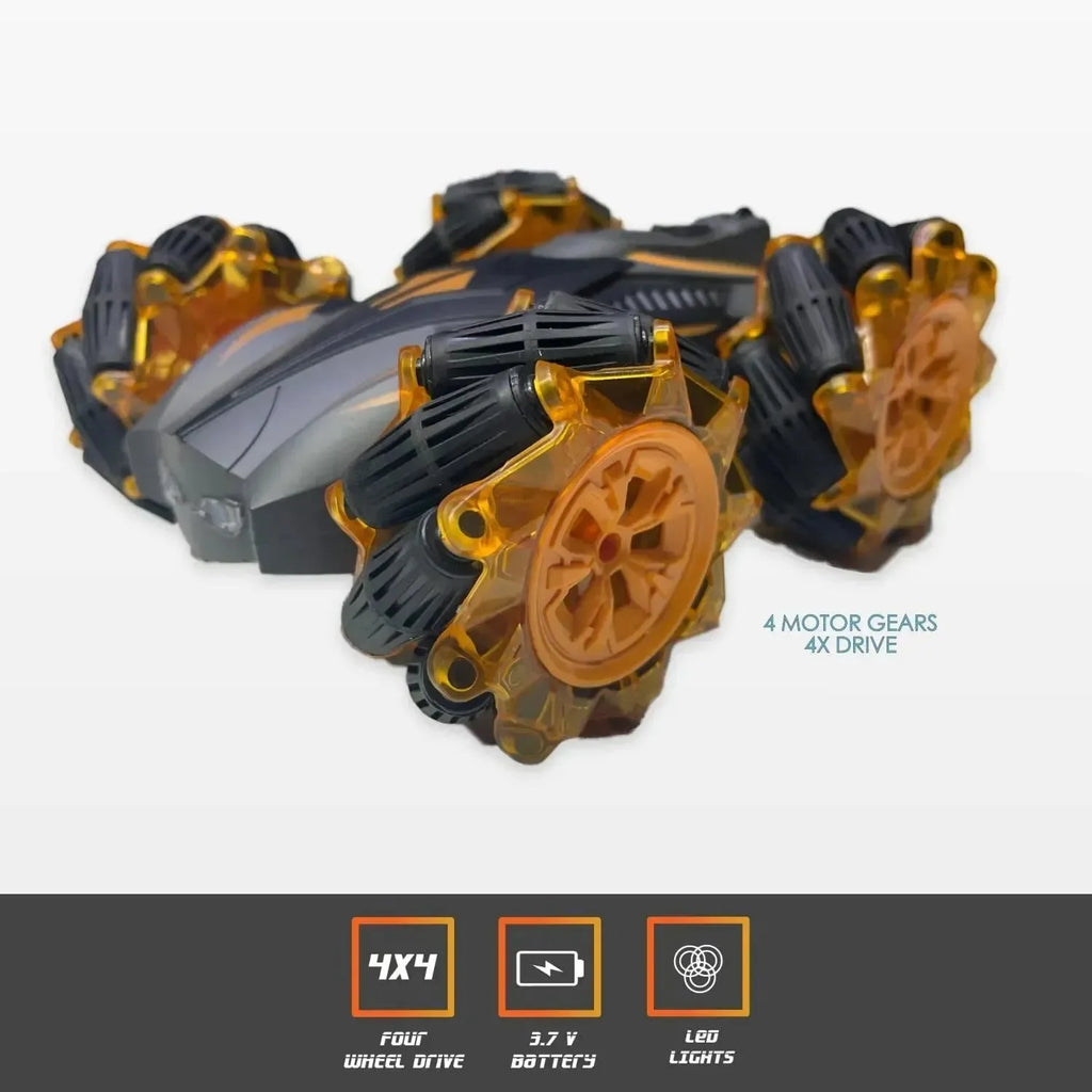 Electrobotic Blaze Drift 4WD Smoke Stunt Car – High-Speed Off-Road Racer for Kids 6+ - Naivri
