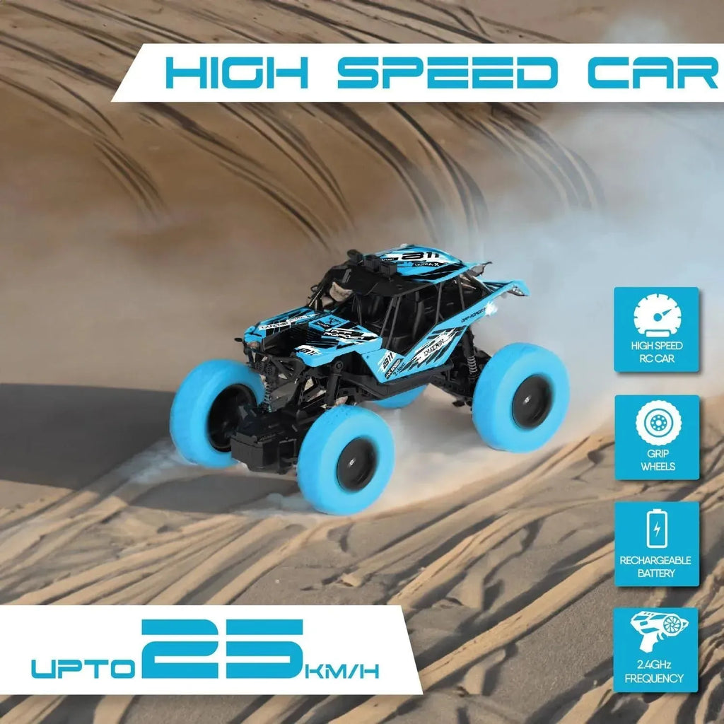 Electrobotic Duzter 4.0 the Off Roader Car Blue - Naivri