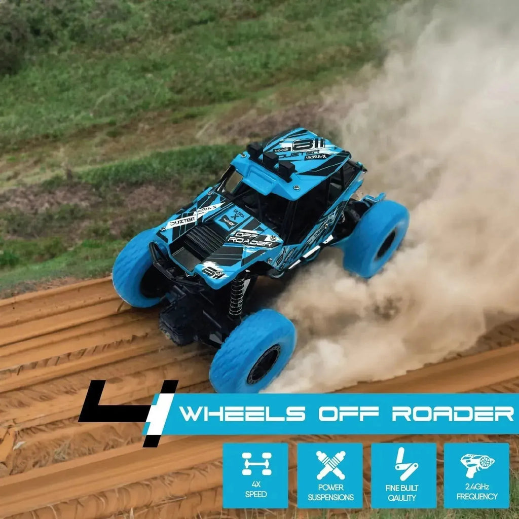 Electrobotic Duzter 4.0 the Off Roader Car Blue - Naivri