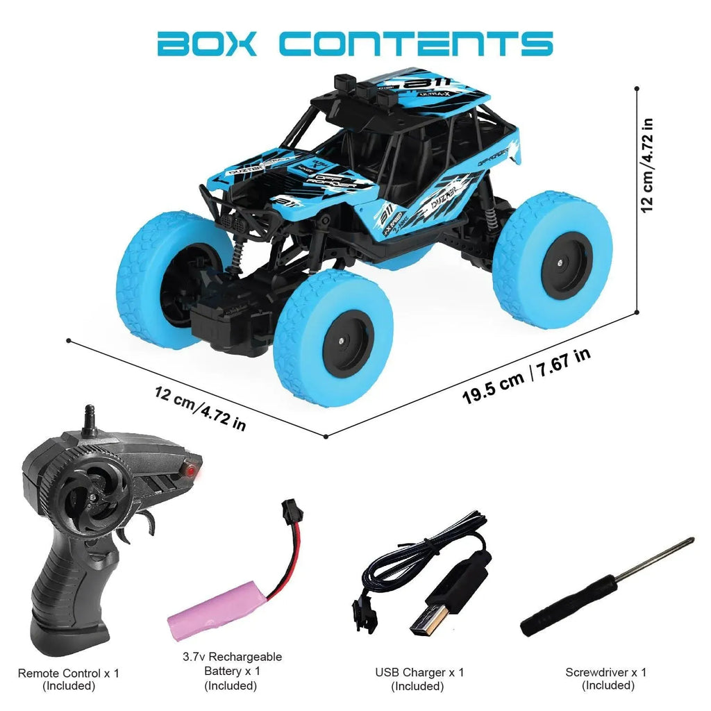 Electrobotic Duzter 4.0 the Off Roader Car Blue - Naivri