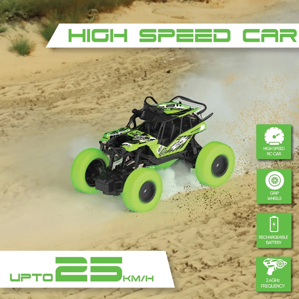 Electrobotic Duzter 4.0 the Off Roader Car Green - Naivri