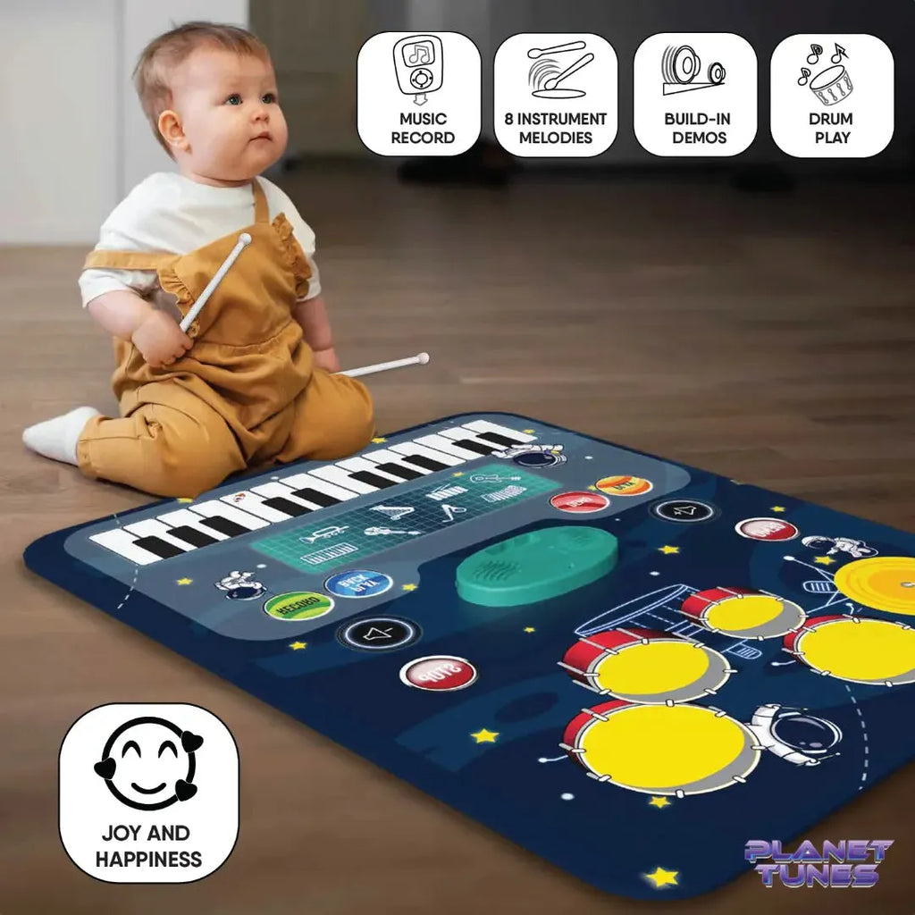 Electrobotic Melody Magic 2-in-1 Musical Playmat - Naivri