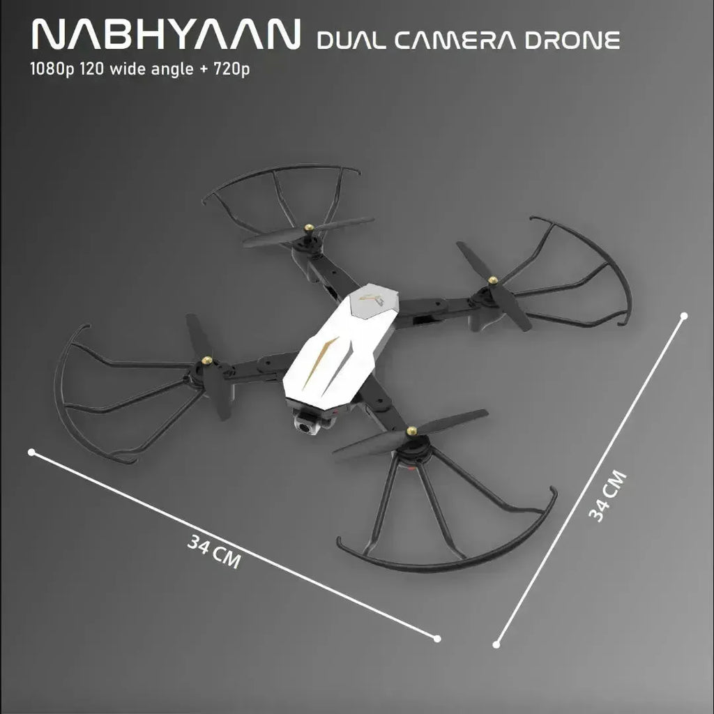 Electrobotic Nabhyaan 1080 White Premium Drone Bag Version - Naivri