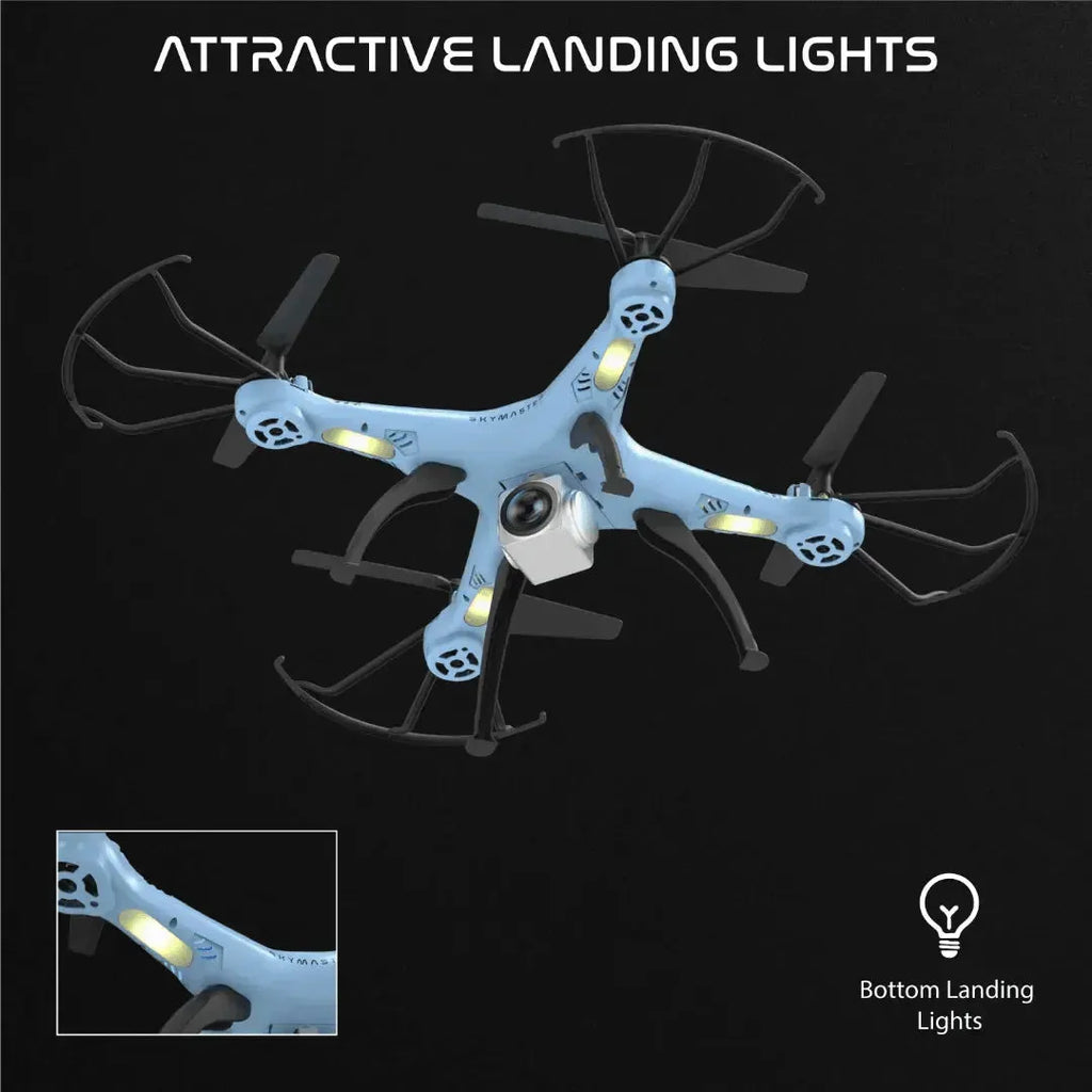 Electrobotic Sky Master Pro Drone Navy Blue - Naivri