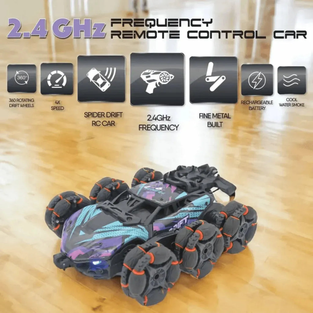 Electrobotic Sobo Drifter 6.0 RC Car Purple - Naivri