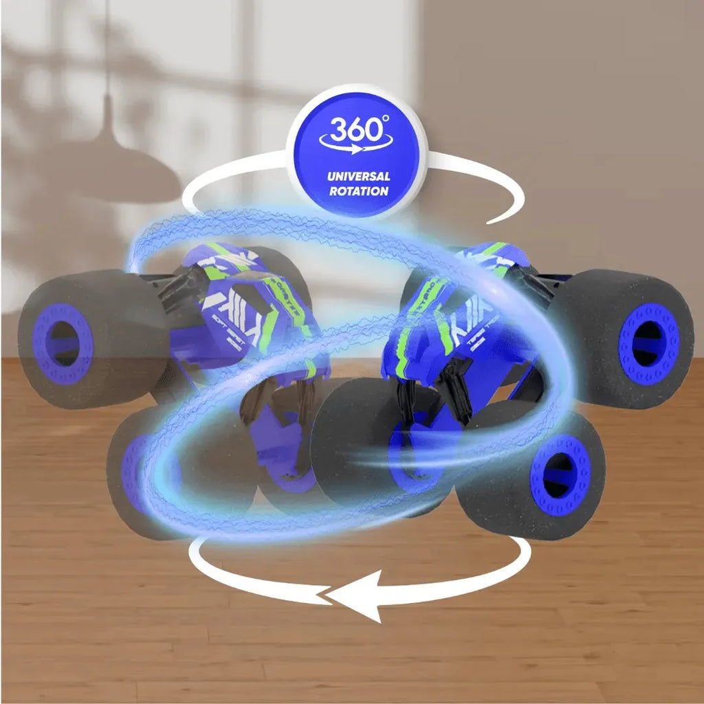 Electrobotic Soft Beast Super Soft Stunt RC Car Blue - Naivri