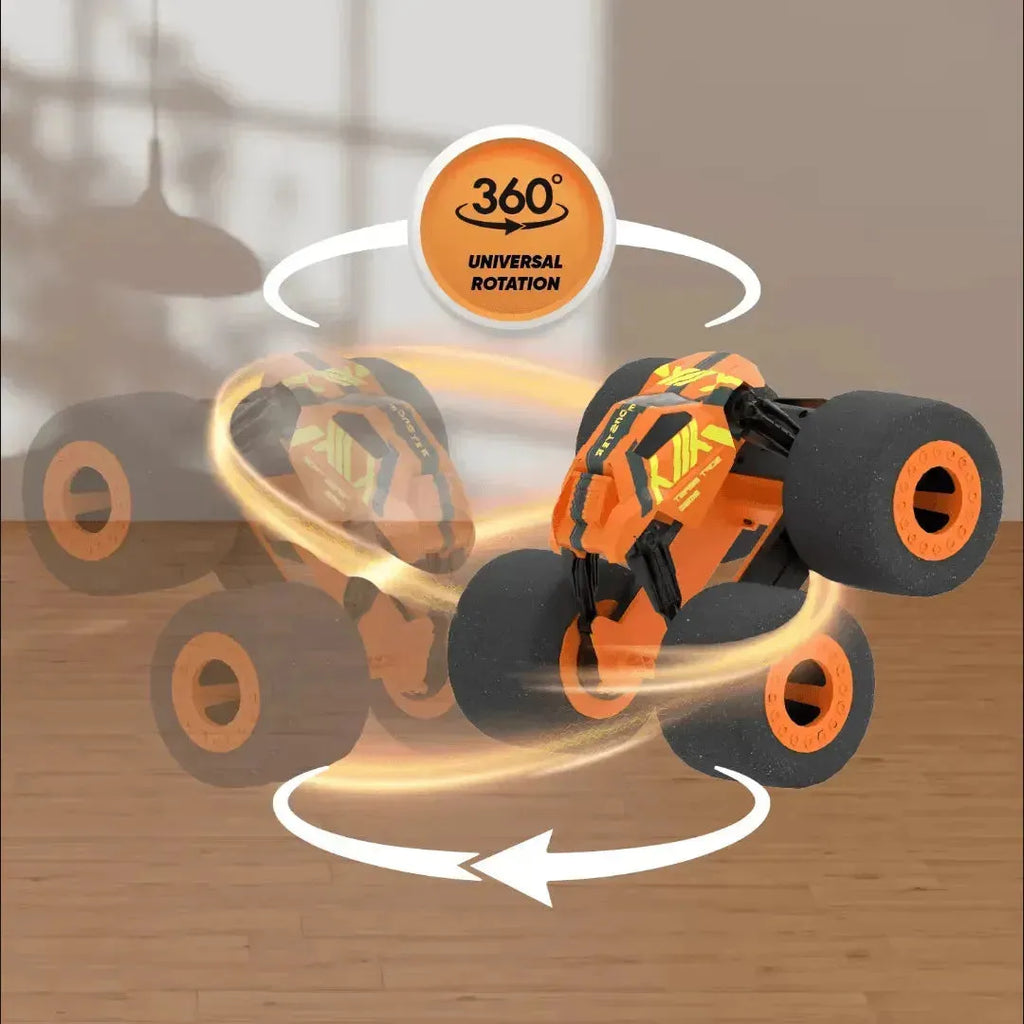 Electrobotic Soft Beast Super Soft Stunt RC Car Orange - Naivri