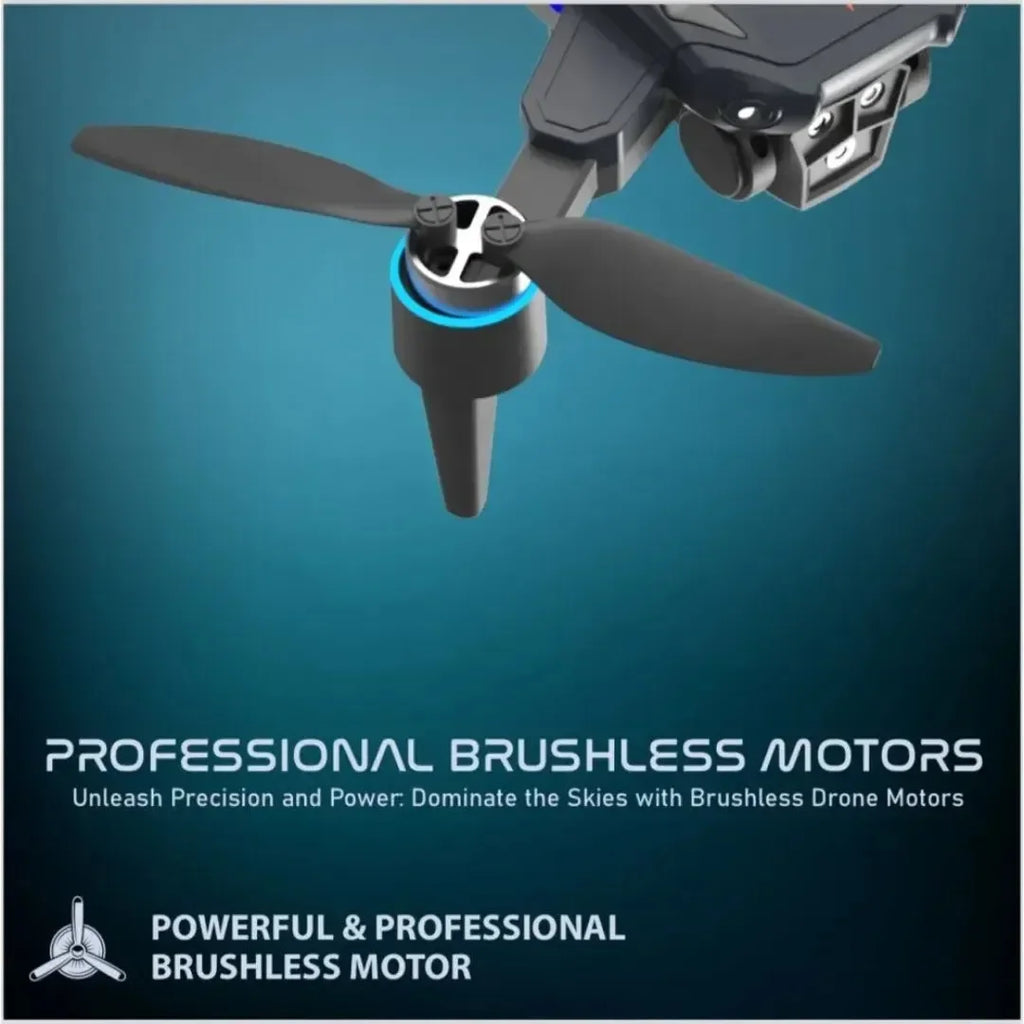 Electrobotic Soft Shine Drone – Dual Camera 4K Drone with Obstacle Avoidance and Brushless Motors - Naivri
