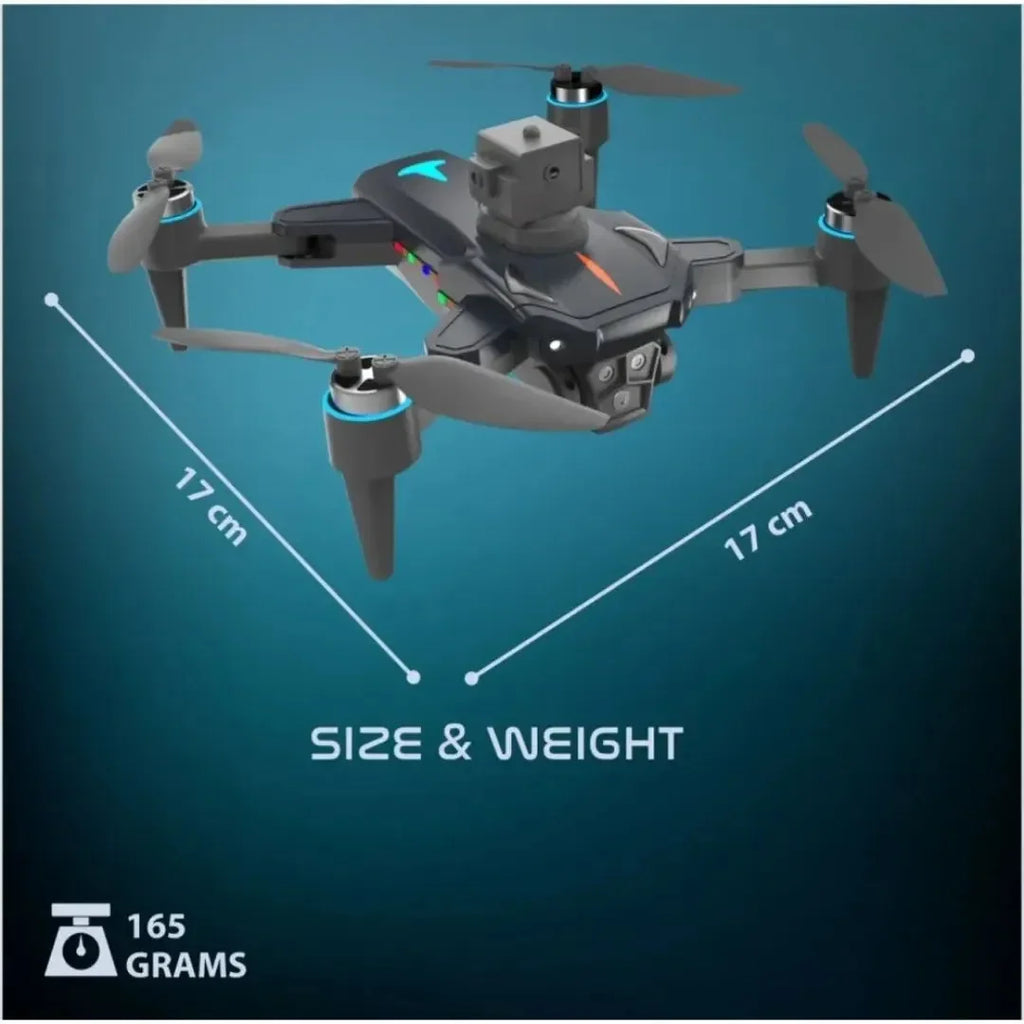 Electrobotic Soft Shine Drone – Dual Camera 4K Drone with Obstacle Avoidance and Brushless Motors - Naivri