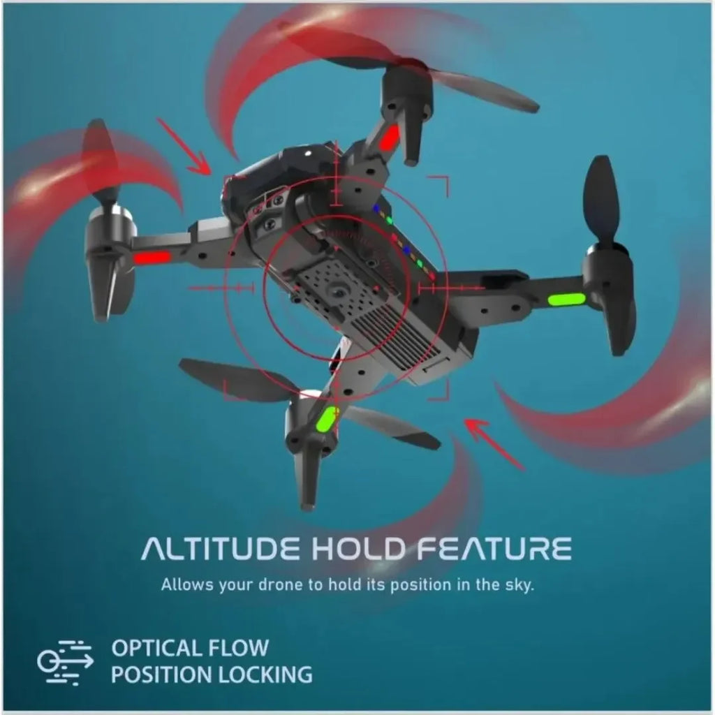Electrobotic Soft Shine Drone – Dual Camera 4K Drone with Obstacle Avoidance and Brushless Motors - Naivri