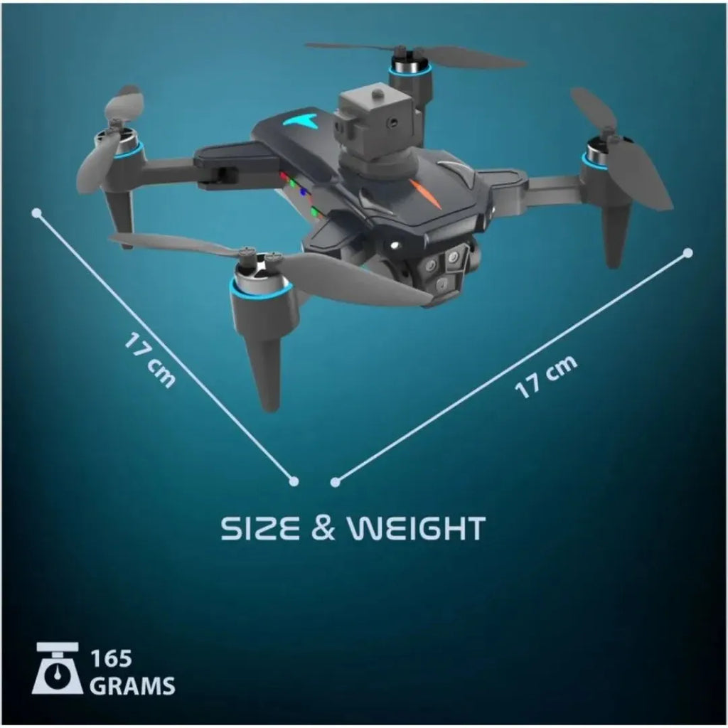 Electrobotic Soft Shine Drone – Dual Camera 4K Drone with Obstacle Avoidance and Brushless Motors - Naivri