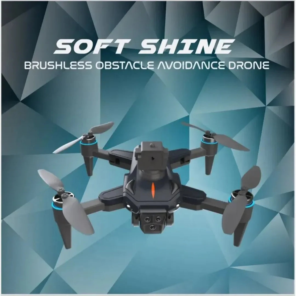 Electrobotic Soft Shine Drone – Dual Camera 4K Drone with Obstacle Avoidance and Brushless Motors - Naivri
