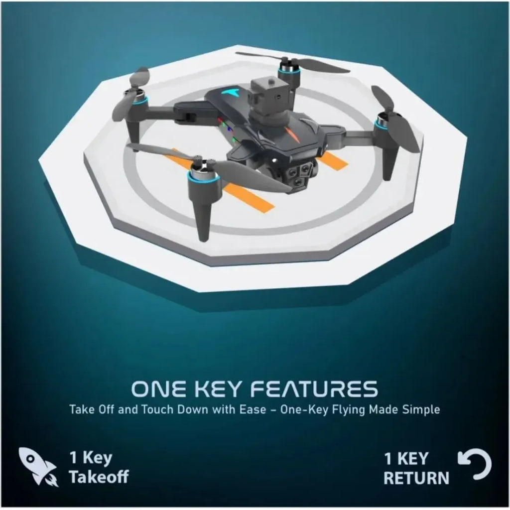 Electrobotic Soft Shine Drone – Dual Camera 4K Drone with Obstacle Avoidance and Brushless Motors - Naivri