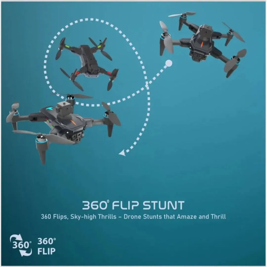 Electrobotic Soft Shine Drone – Dual Camera 4K Drone with Obstacle Avoidance and Brushless Motors - Naivri