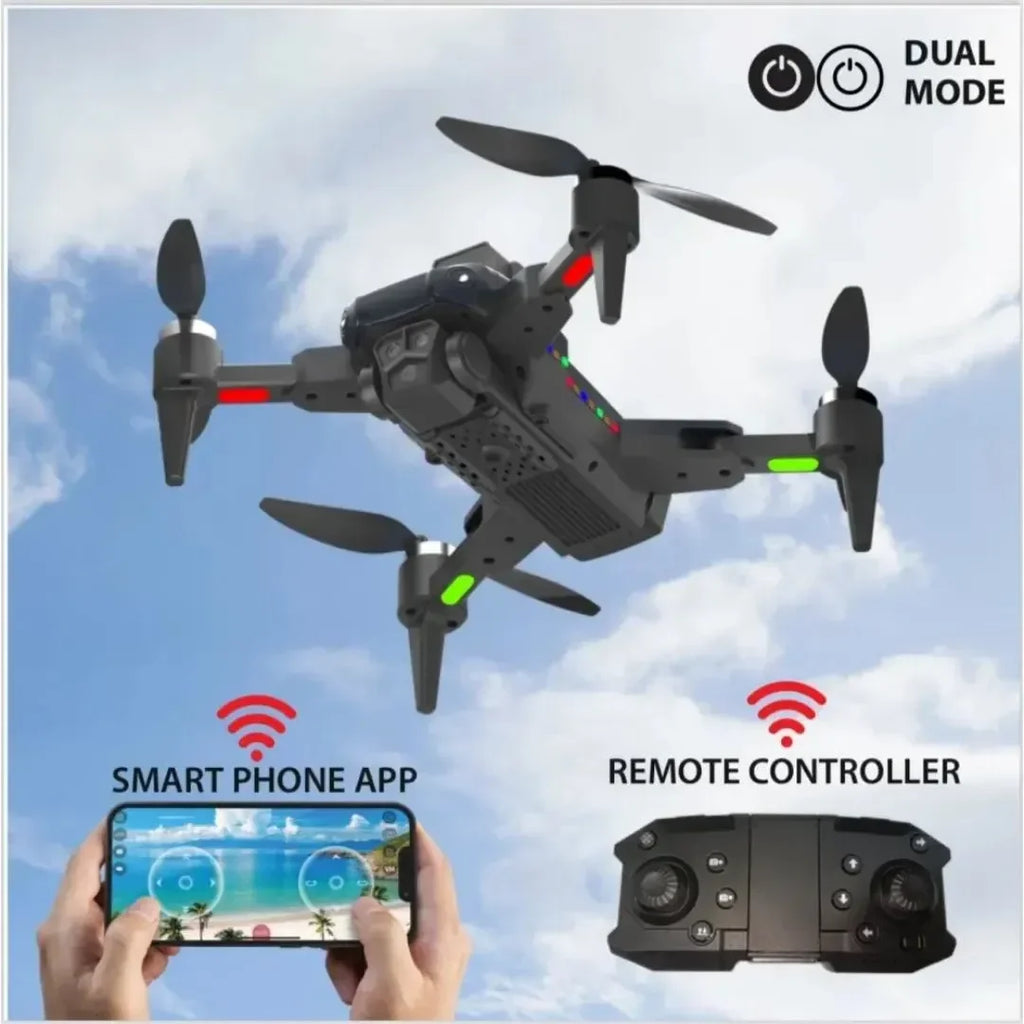 Electrobotic Soft Shine Drone – Dual Camera 4K Drone with Obstacle Avoidance and Brushless Motors - Naivri