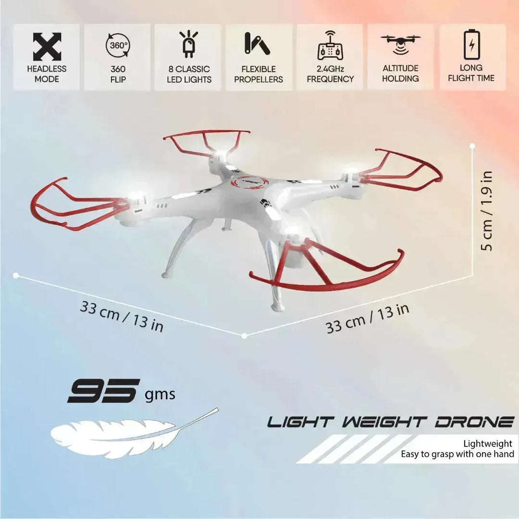 Electrobotic Veer 360 Drone Red - Naivri