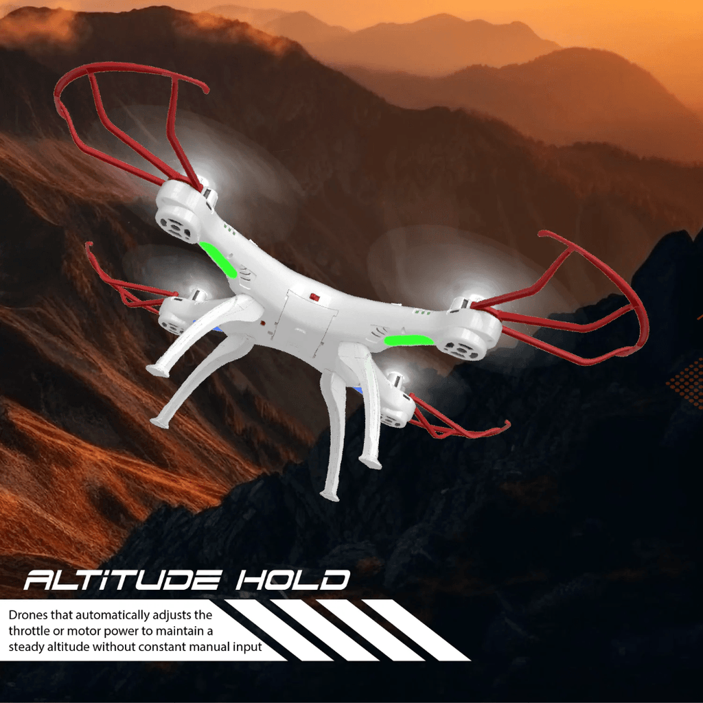 Electrobotic Veer 360 Drone Red - Naivri