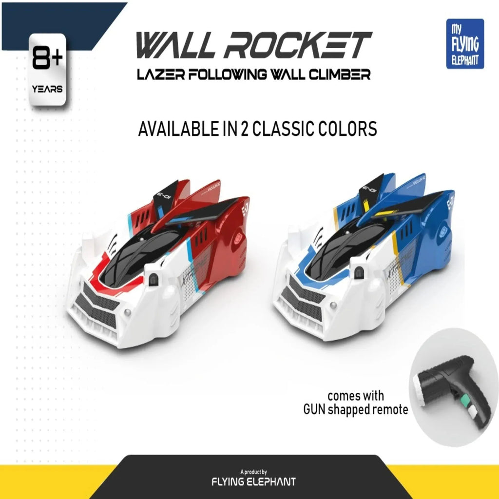 Electrobotic Wall Rocket Lazer Tracker RC - Naivri