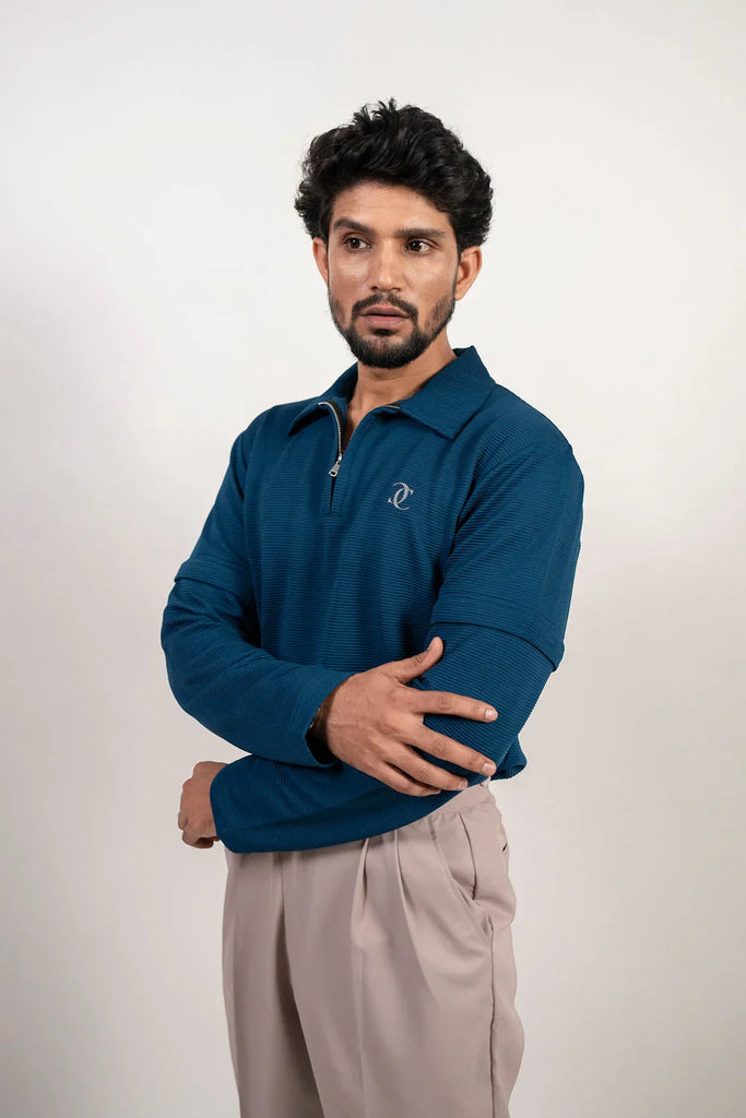Elite Zipper Polo- Detachable Sleeves - Naivri